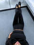 THERMO leggings "PERFECT BODY LM819" - BLACK PRE-ORDER